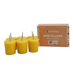 Veladoras-Mini-Pillars-de-Citronela-6-Pzas---Sinovelas