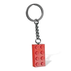 Keychain-2X4-Stud-Red---Lego