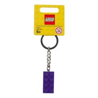 Keychain-2X4-Stud-Purple---Lego