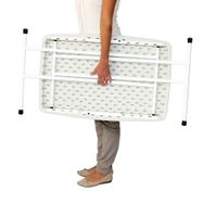 Mesa-de-Exterior-Plastica-Plegable-Blanca---Newstorm