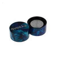 Botella-Para-Agua-De-Acero-Inoxidable-Hojas-Azul-630-Ml---Quokka