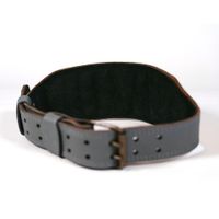Cinturón Para Fitness Gris - Warfit Varias Tallas