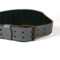 Cinturón Para Fitness Gris - Warfit Varias Tallas