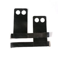 Grip De 2 Orificios Para Fitness Negro - Warfit Varias Tallas