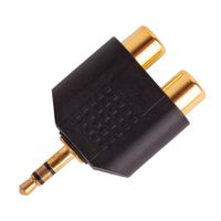 Adapter-3.5-Mm-Stereo-Plug-To-Dual-Rca---Monster-Cable