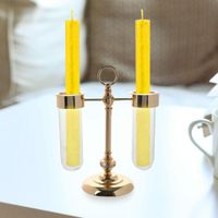 Portavelas-Doble-De-Hierro-Y-Vidrio-Dorado-De-25X13X31-Cm---Concepts