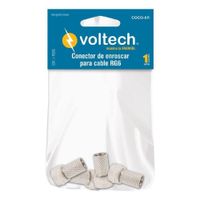 Conector Coaxial Rg6 - Volteck