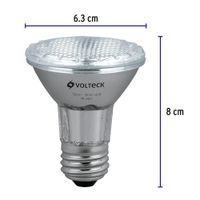 Reflector Halógeno Cálido De 50W Par20 - Volteck