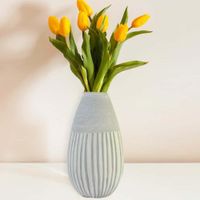 Florero Lund Ecléctico De Cerámica 11.5X11.5X20.5 Cm - Topis
