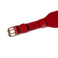 Cinturon-Para-Fitness-Rojo---Warfit-Varias-Tallas