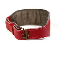 Cinturon-Para-Fitness-Rojo---Warfit-Varias-Tallas