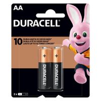 Batería AA 2 Unidades No Recargable - Duracell