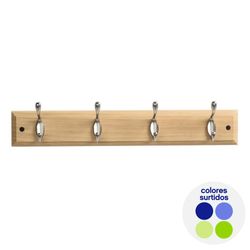 Barra-con-4-Ganchos-para-Colgar-Accesorios-Colores-Surtidos---Viva