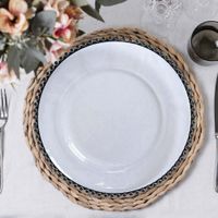 Plato-Base-Orilla-Negra-33-Cm---Toscana