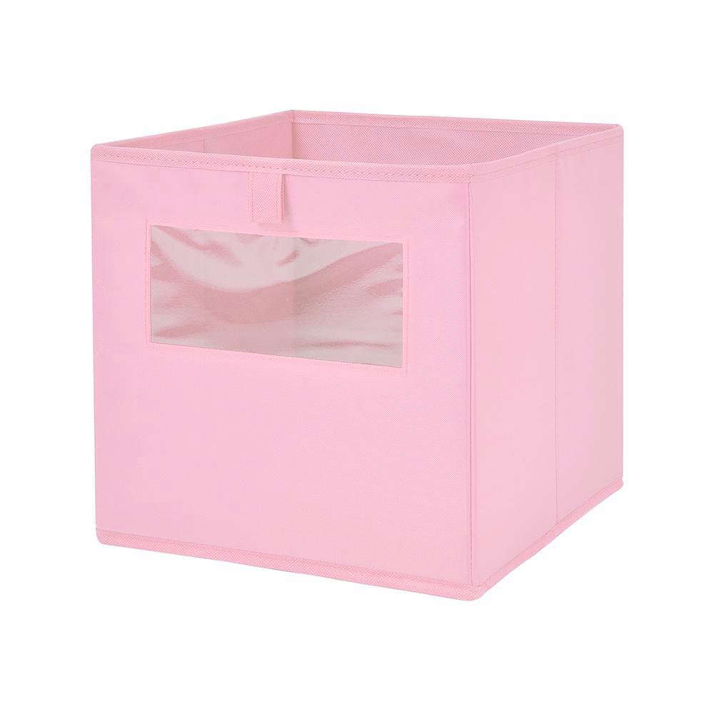 Caja Organizadora Cuadrada Color Rosado Caja Organizadora Color Rosado