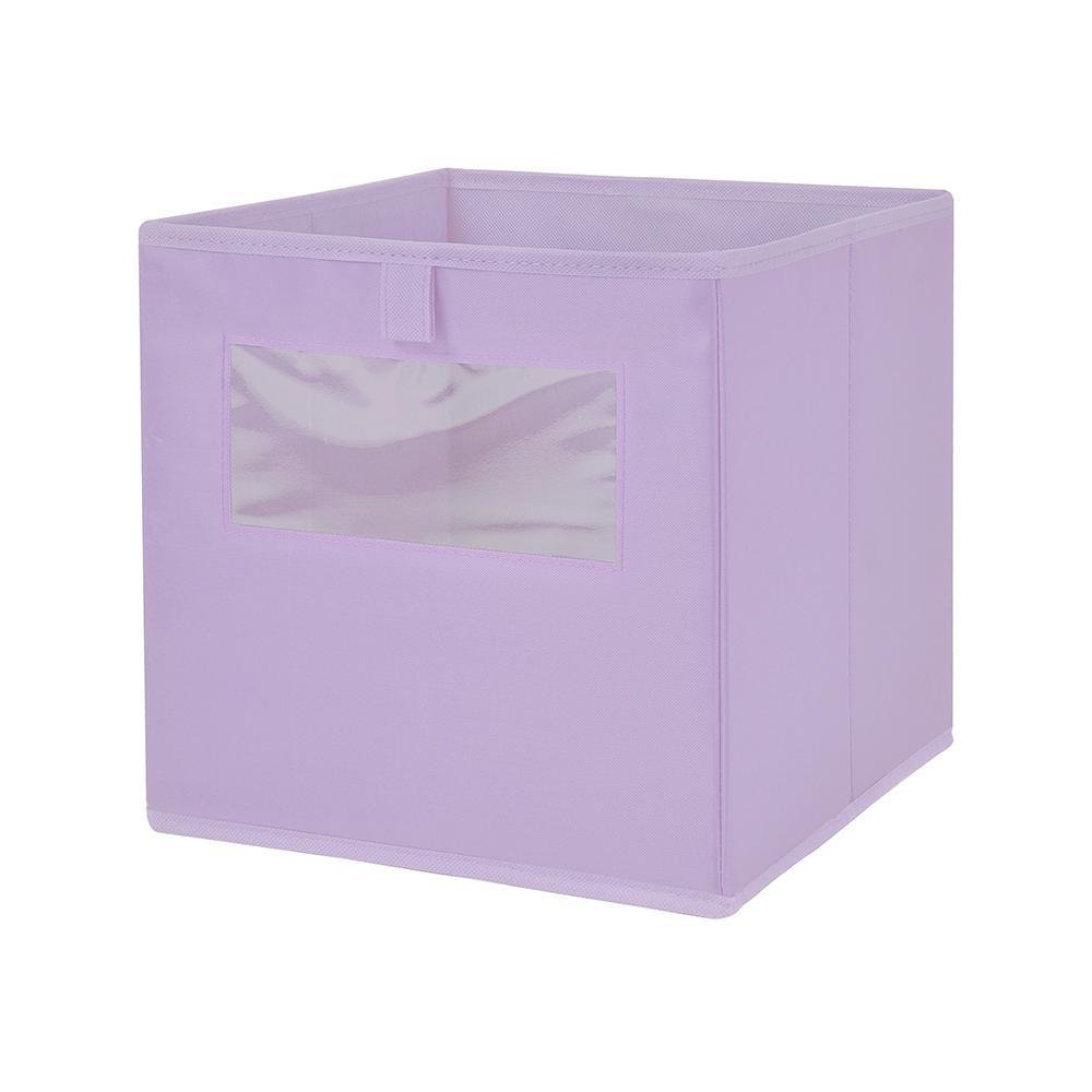 Caja Organizadora Cuadrada Color Lavanda Caja Organizadora Color Lavanda