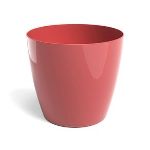 Maceta-San-Remo-Pot-Glossy-Rojo-Oscuro-30-Cm---Artevasi