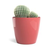 Maceta-San-Remo-Pot-Glossy-Rojo-Oscuro-30-Cm---Artevasi