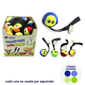 Juguete-para-Perro-Pelota-con-Correa-Colores-Surtidos---Diamond-Vision