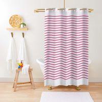 Cortina-para-Baño-Lineas-Rojas-de-200X180-Cm---Atenas