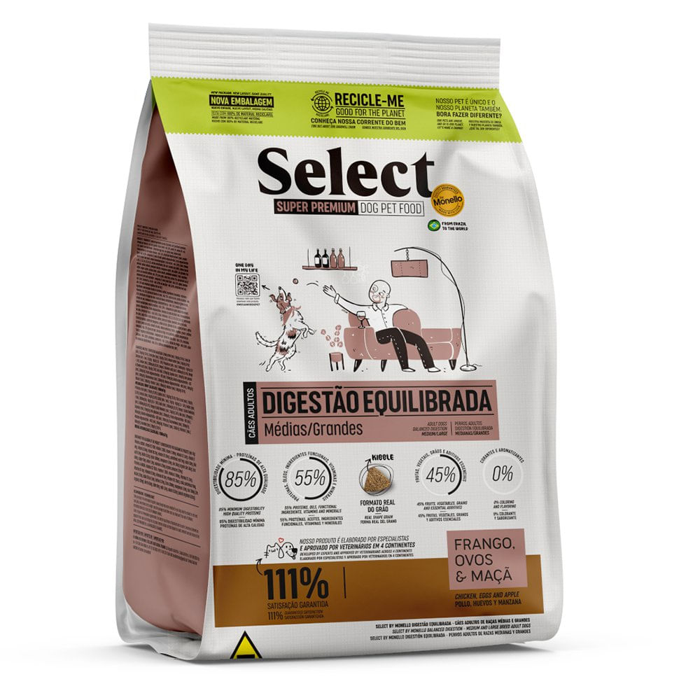 Concentrado para Perro Adulto Razas Medianas y Grandes Super Premium con Pollo Bolsa de 15…
