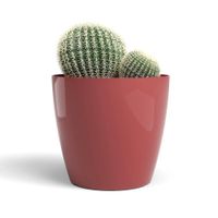 Maceta-San-Remo-Pot-Glossy-Rojo-Oscuro-42-Cm---Artevasi