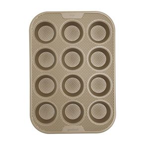 Molde-para-12-Muffins-Bronce---Good-Cook