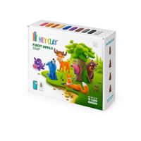 Set-de-15-Latas-de-Arcilla-Animales-del-Bosque---Hey-Clay