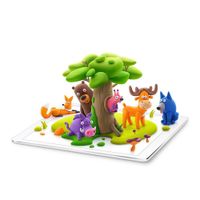 Set-de-15-Latas-de-Arcilla-Animales-del-Bosque---Hey-Clay