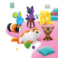 Set-de-15-Latas-de-Arcilla-Animalitos---Hey-Clay