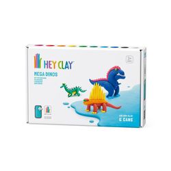 Set-de-6-Latas-de-Arcilla-Mega-Dinos---Hey-Clay
