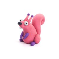 Set-de-6-Latas-de-Arcilla-Animales-del-Bosque---Hey-Clay