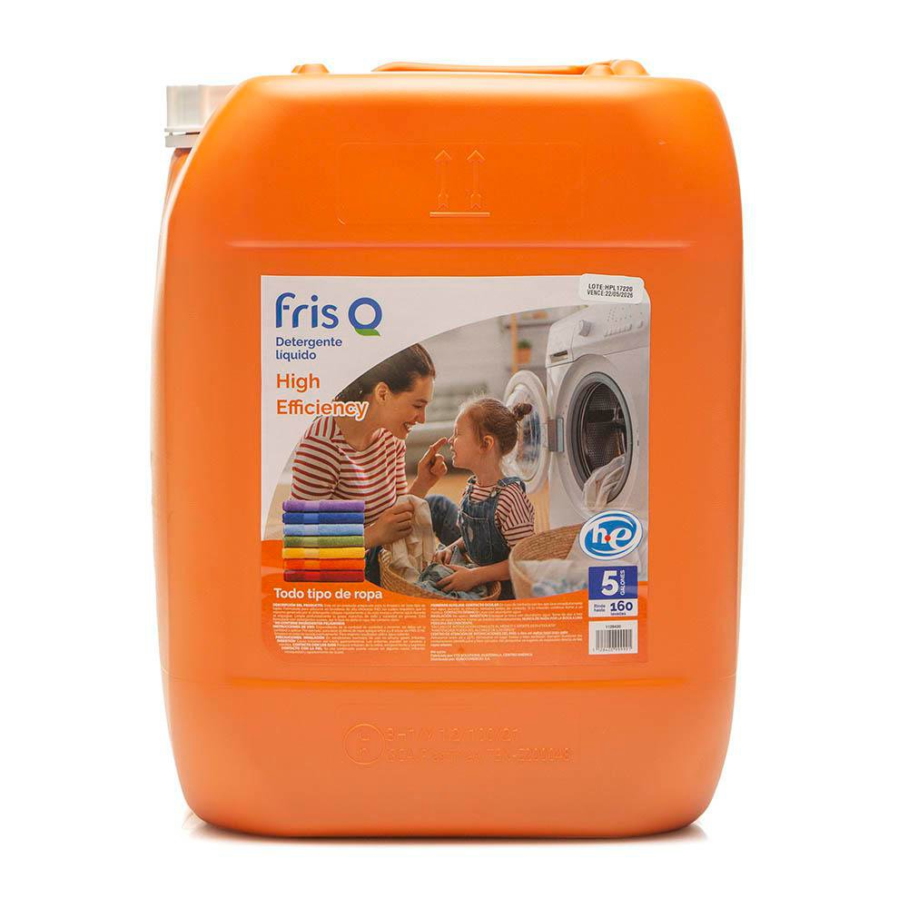 Detergente Líquido High Efficiency 5 Galón