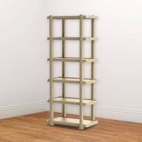 Estanteria-Plastica-6-Niveles-Beige---Guateplast