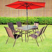Conjunto-de-Mesa-de-Comedor-Exterior-de-150x90x72-cm-