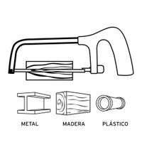Sierra-Manual-De-Arco-6-Plg---Truper