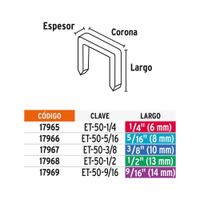 Grapas-5-16-Pulgadas-Trabajo-Rudo---Truper