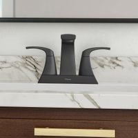 Grifo Lavamanos Karci Monomando Negro Mate - Pfister